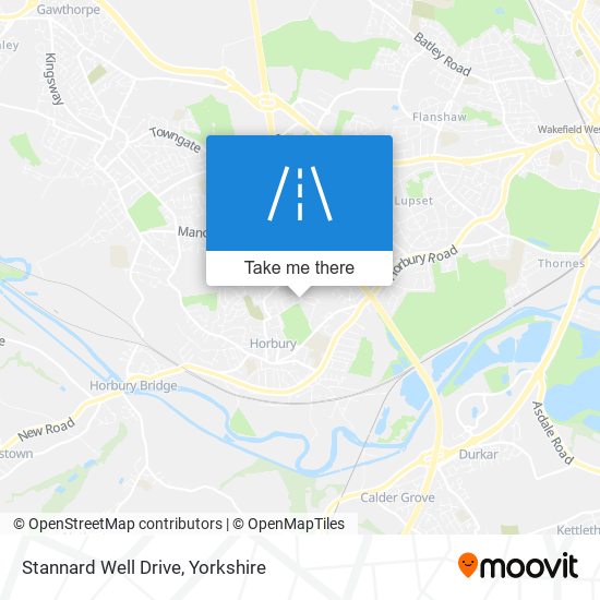 Stannard Well Drive map