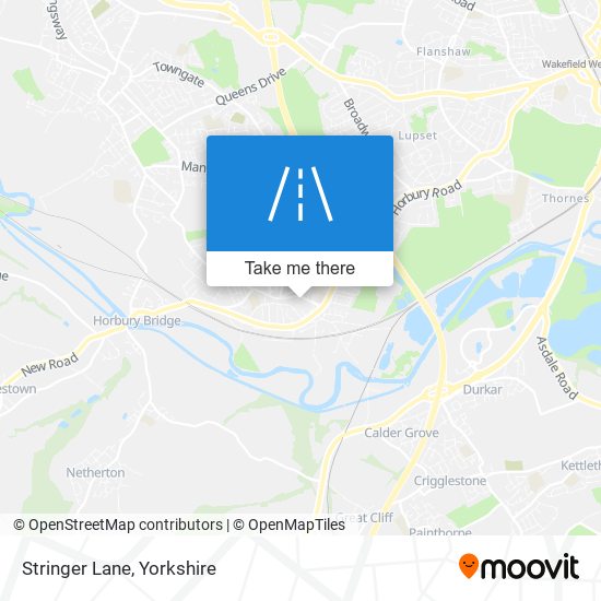 Stringer Lane map