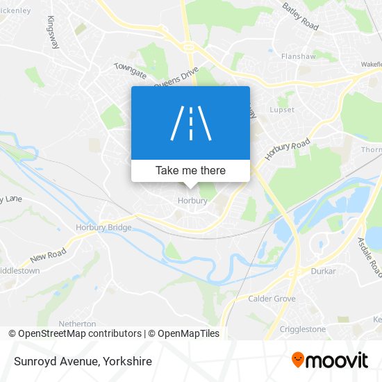 Sunroyd Avenue map