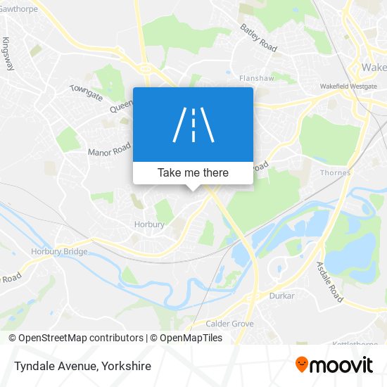 Tyndale Avenue map