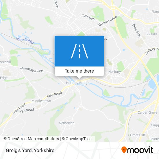 Greig's Yard map
