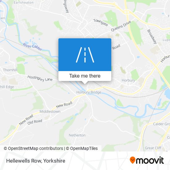 Hellewells Row map