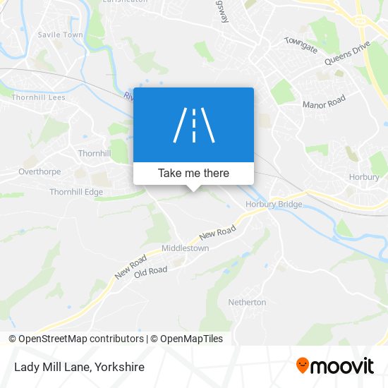 Lady Mill Lane map