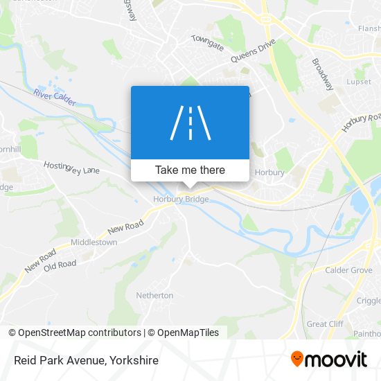 Reid Park Avenue map