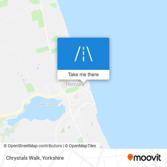 Chrystals Walk map