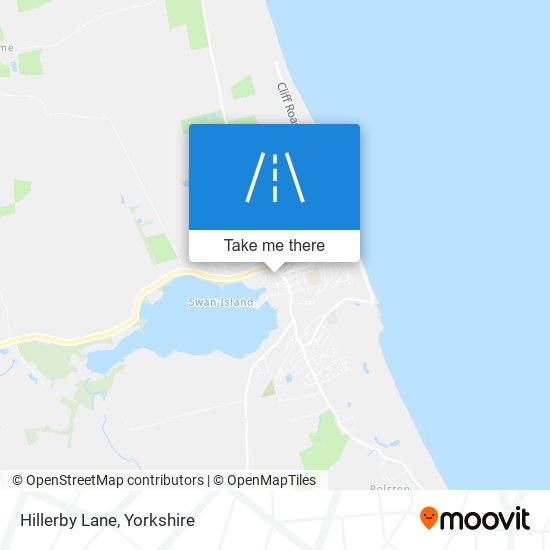 Hillerby Lane map
