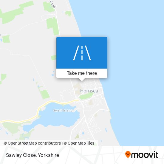 Sawley Close map