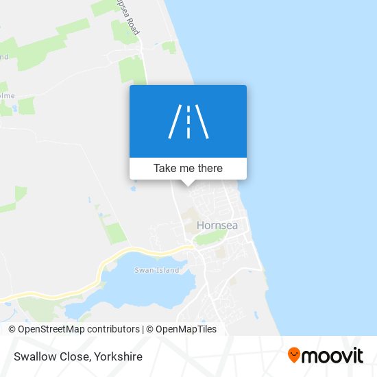 Swallow Close map