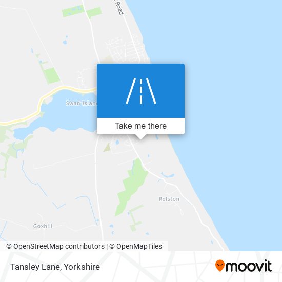 Tansley Lane map