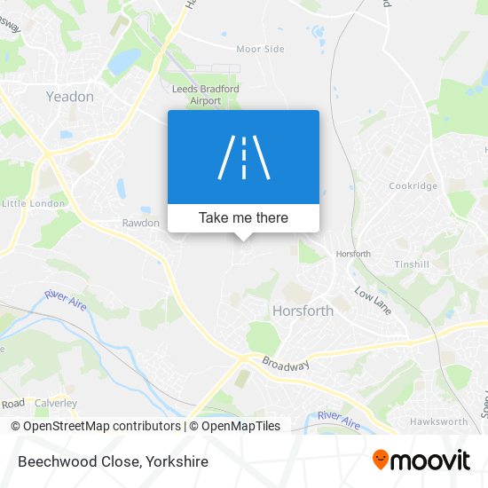 Beechwood Close map