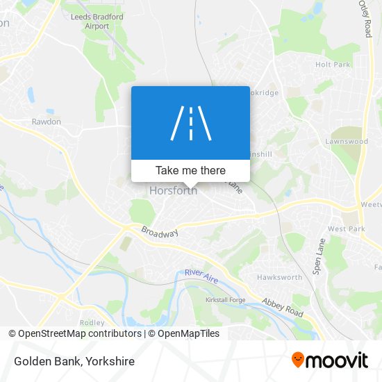 Golden Bank map