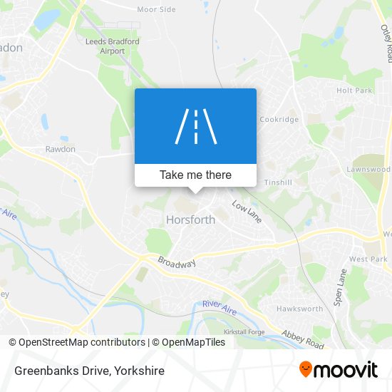 Greenbanks Drive map