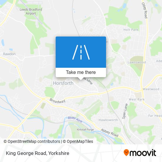 King George Road map