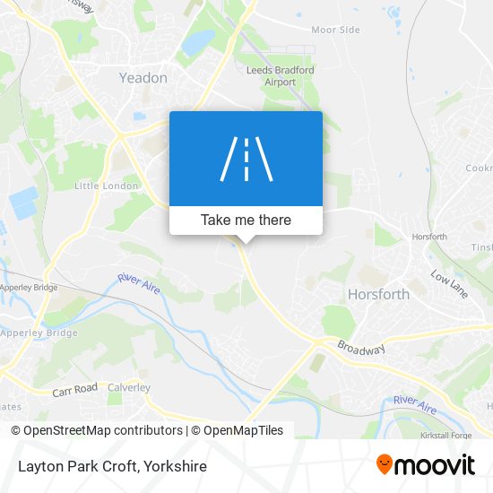 Layton Park Croft map