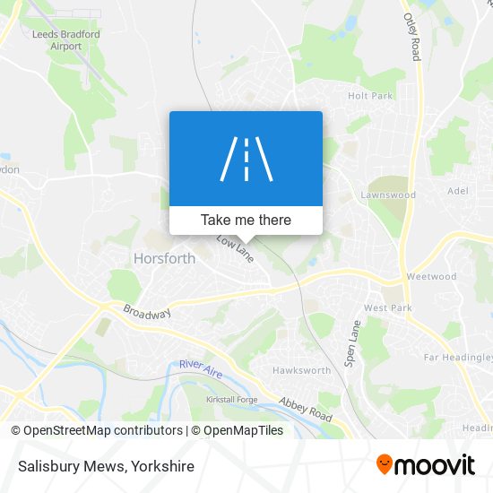 Salisbury Mews map