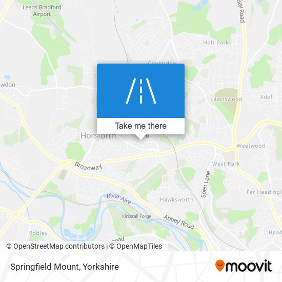 Springfield Mount map