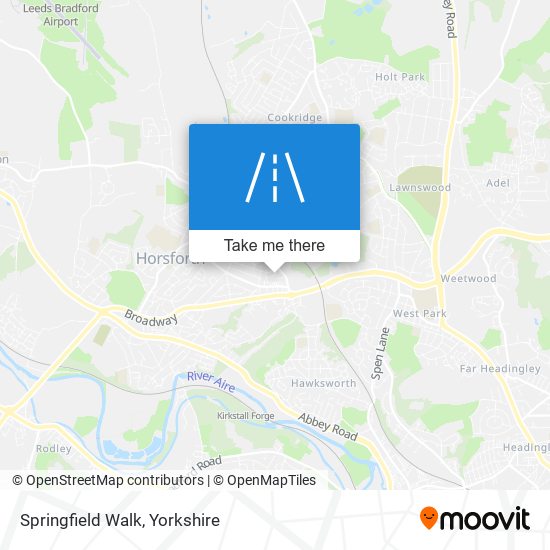 Springfield Walk map