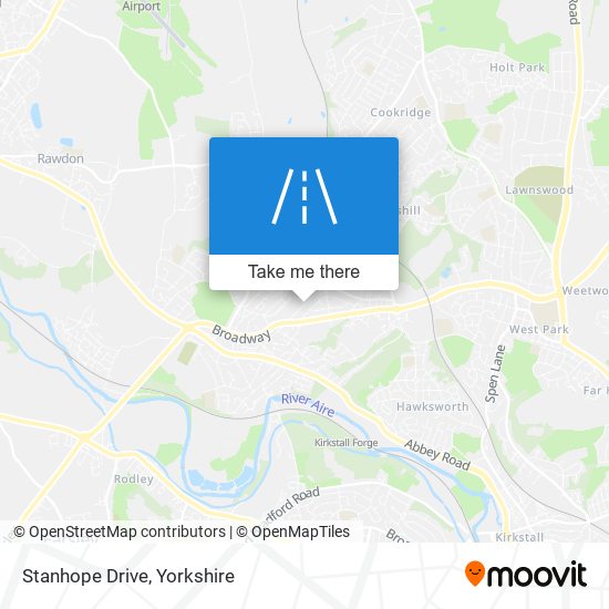 Stanhope Drive map