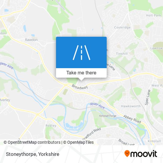 Stoneythorpe map
