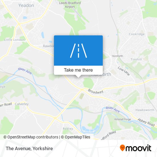 The Avenue map
