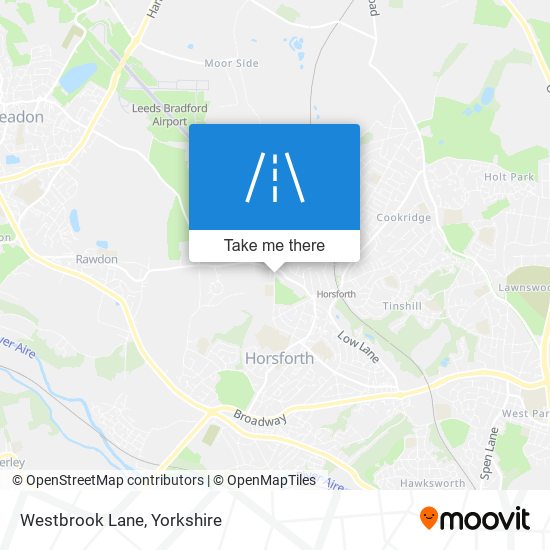 Westbrook Lane map