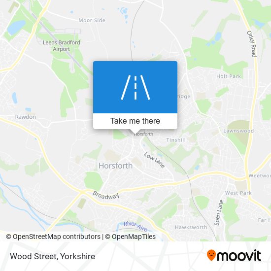 Wood Street map