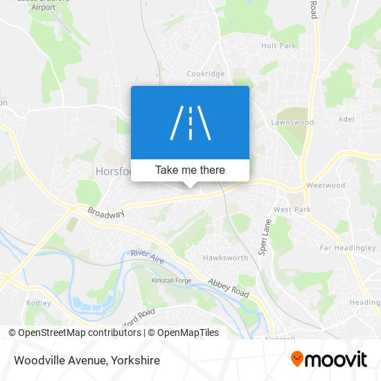 Woodville Avenue map