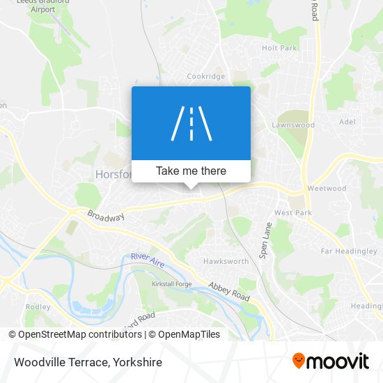 Woodville Terrace map