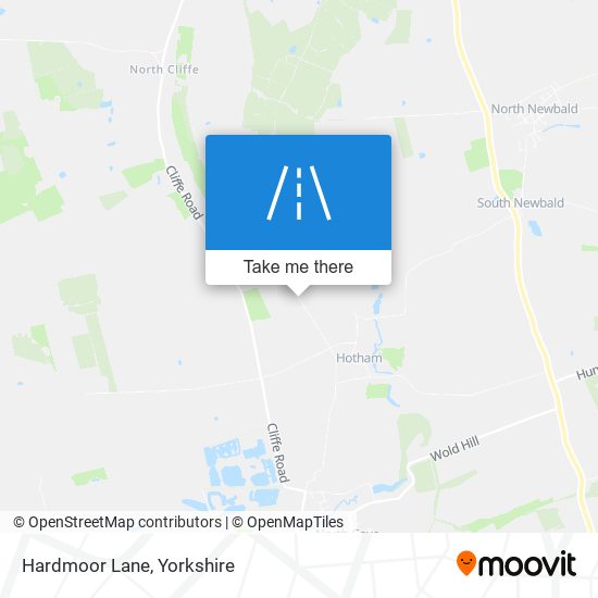 Hardmoor Lane map
