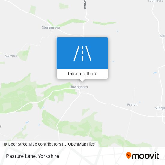 Pasture Lane map