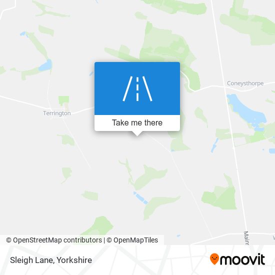 Sleigh Lane map