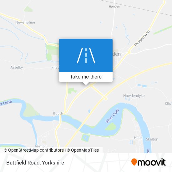 Buttfield Road map