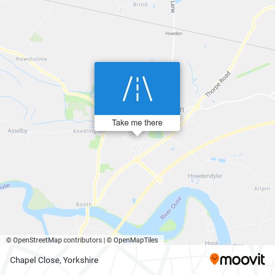 Chapel Close map