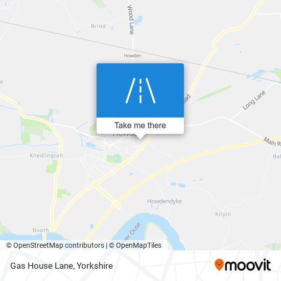 Gas House Lane map