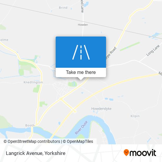 Langrick Avenue map