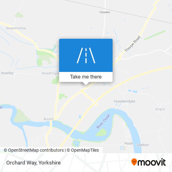 Orchard Way map