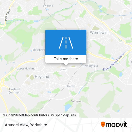 Arundel View map