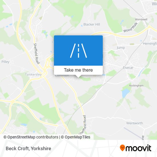 Beck Croft map