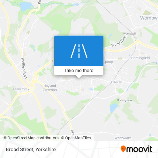 Broad Street map