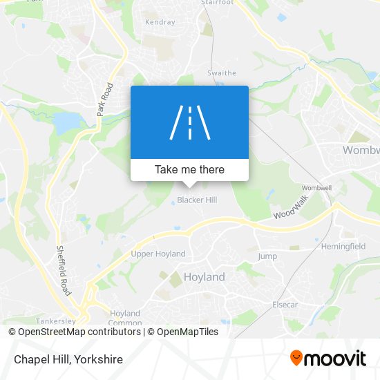 Chapel Hill map