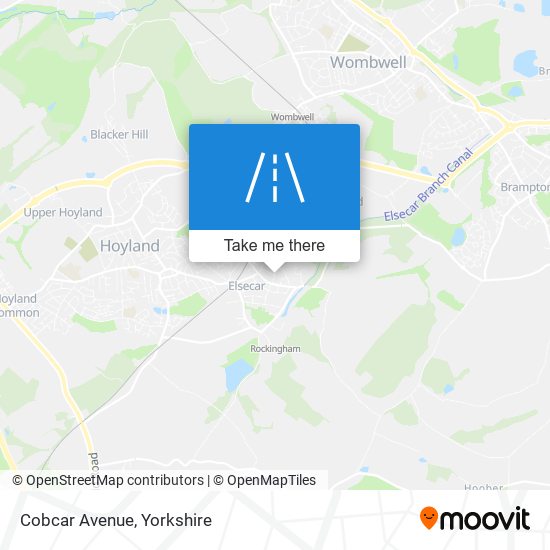 Cobcar Avenue map