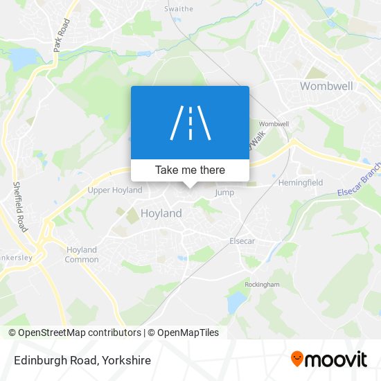 Edinburgh Road map