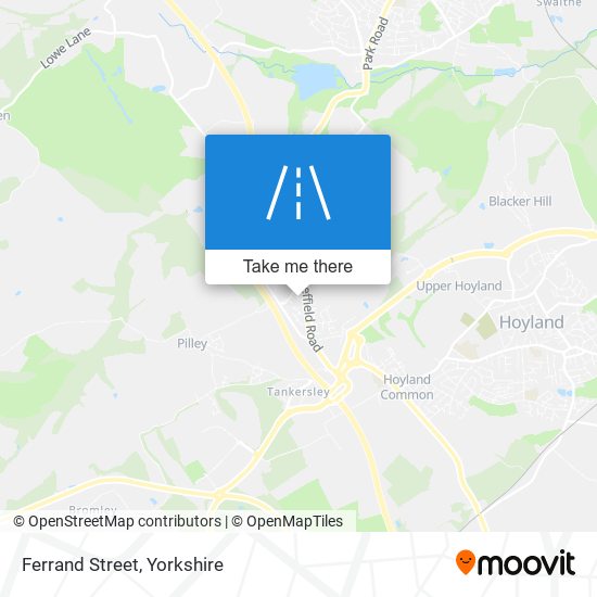 Ferrand Street map