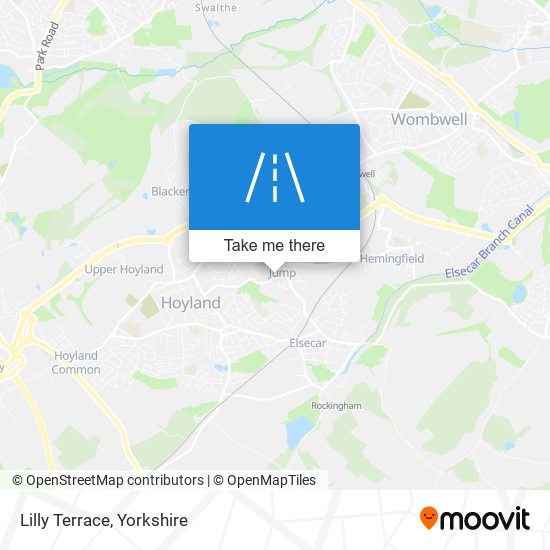Lilly Terrace map
