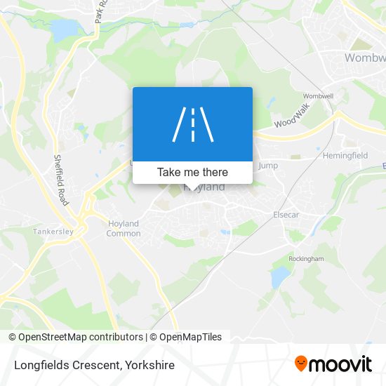 Longfields Crescent map