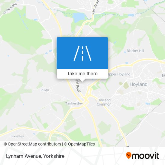 Lynham Avenue map