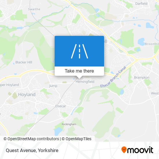 Quest Avenue map