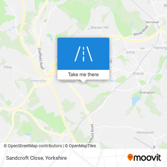 Sandcroft Close map