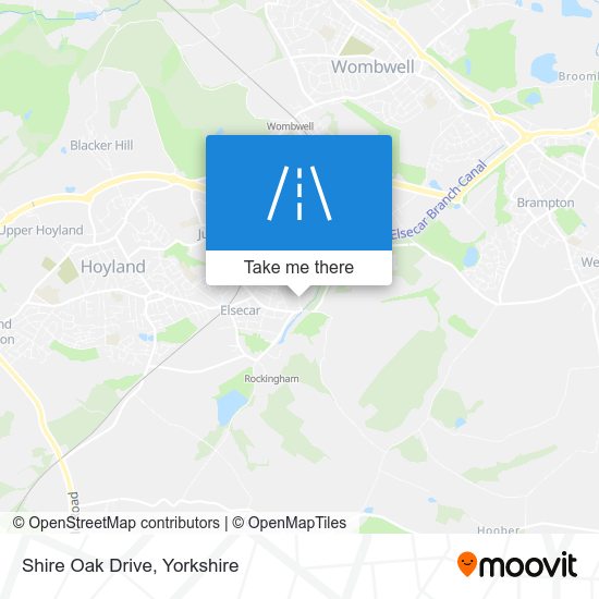 Shire Oak Drive map