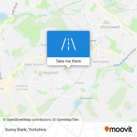 Sunny Bank map